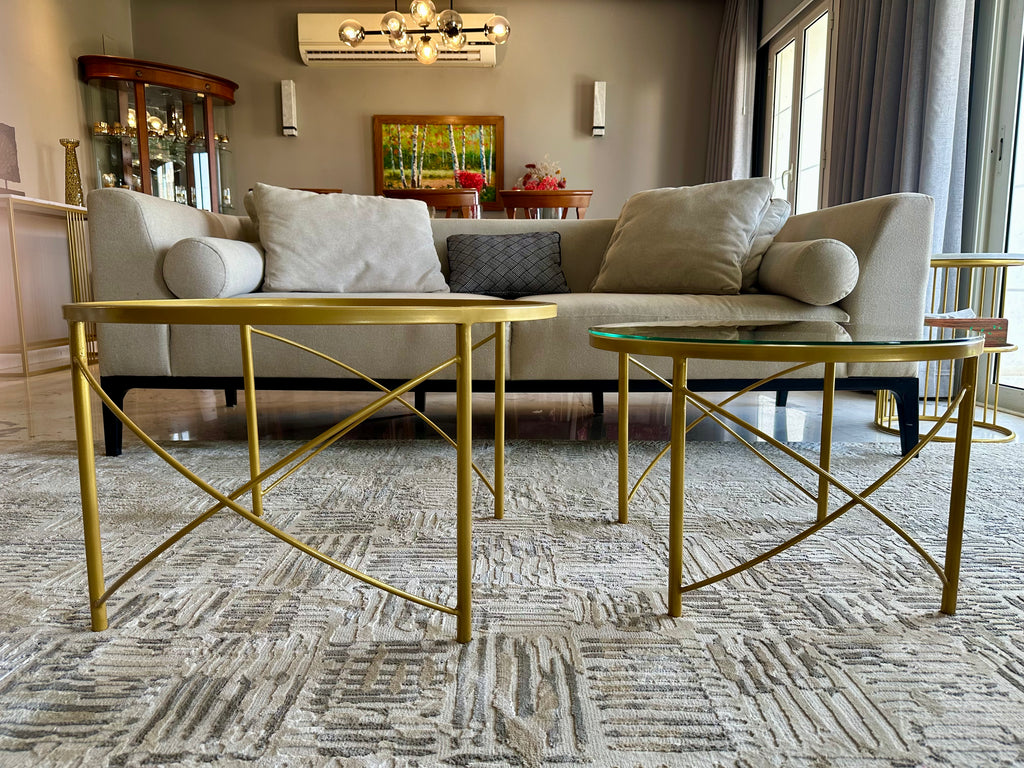 Golden Duo – Center Table Set