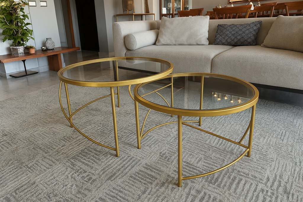 Golden Duo – Center Table Set
